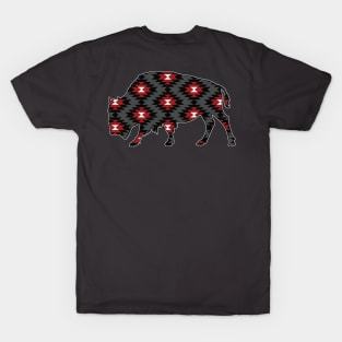 Bison Pattern - 1 T-Shirt